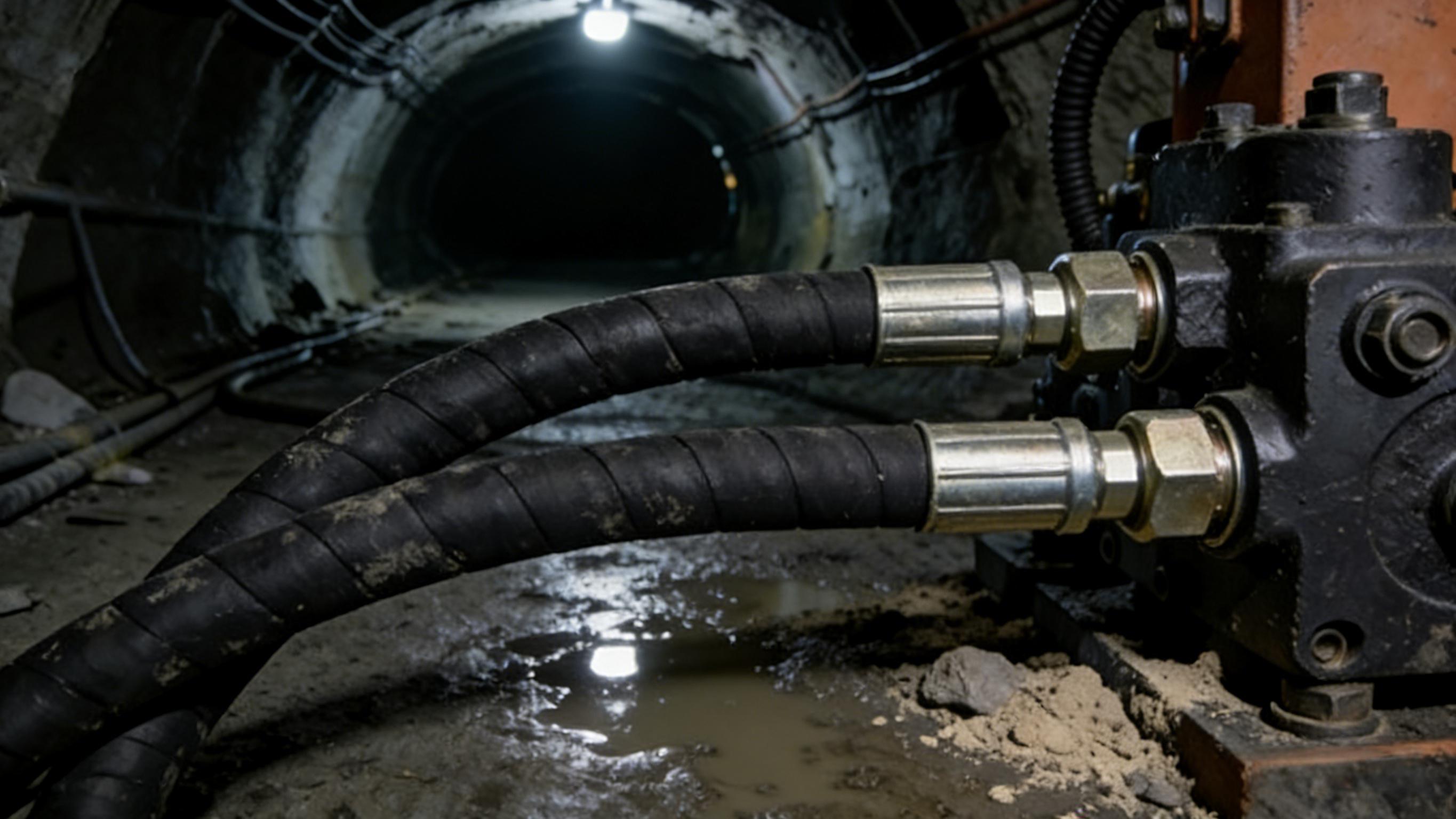 Daily Inspection of Mining Hoses: How to Identify Early Wear of the Wire Braid Reinforcement?