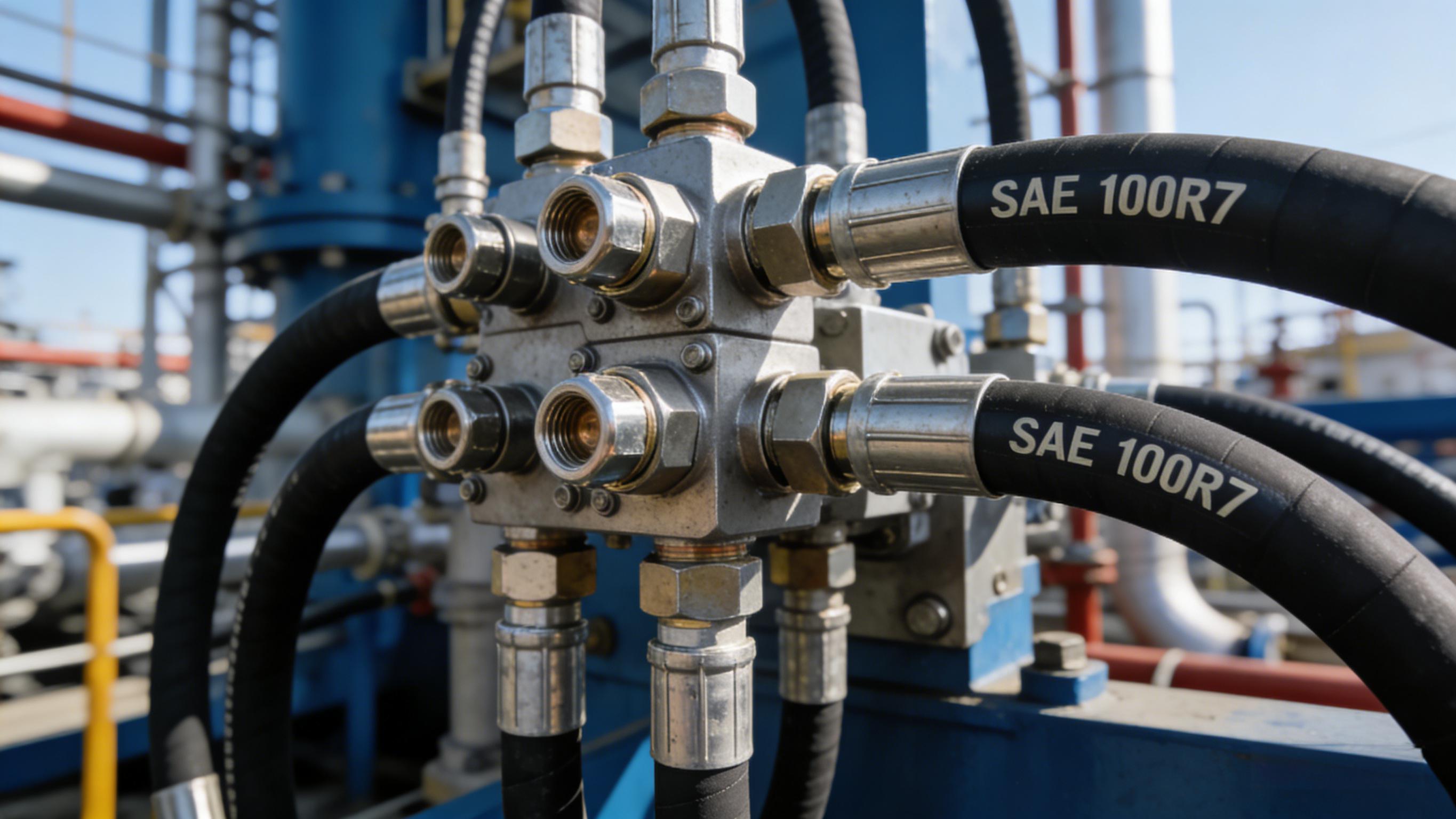 SAE 100R7 Certification: Technical Advantages of Nylon Inner Tube Resin Hoses in Hydraulic Systems