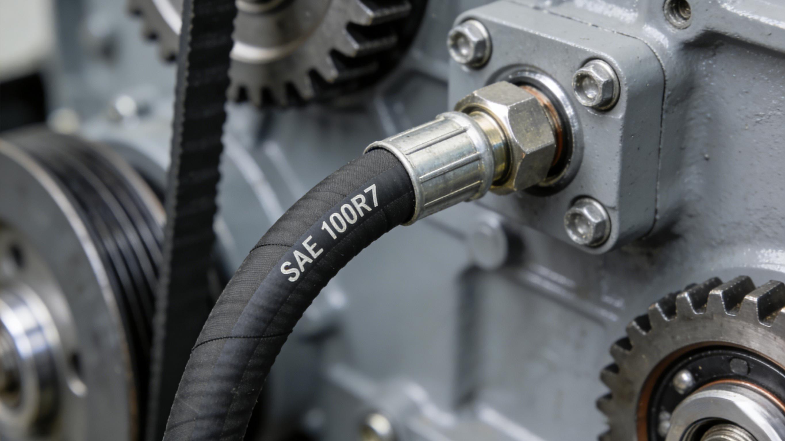 Hydraulic Line Layout on Construction Sites: Installation Guidelines for SAE 100R7 Hoses