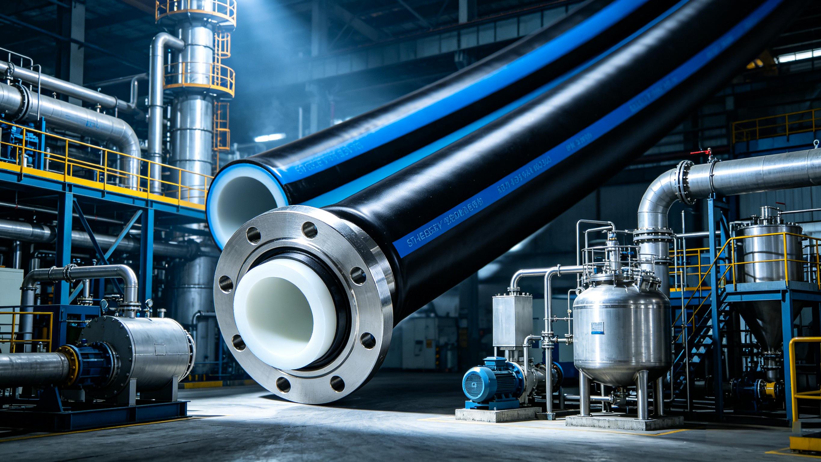 Conveying High-Temperature Corrosive Media in Chemical Industry: Recommended Armored Teflon Reinforc