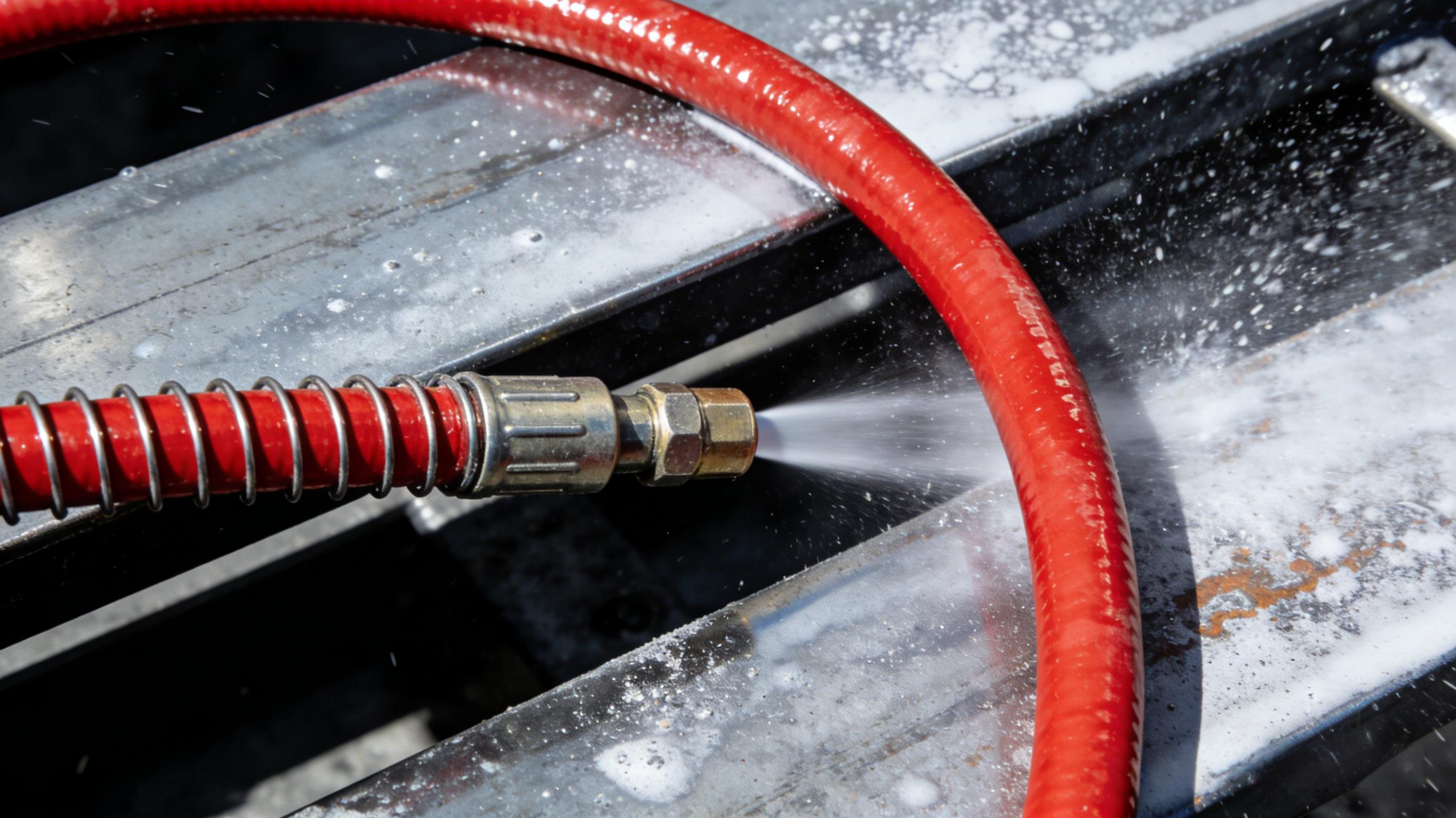 Rust Removal High Pressure Hose: Key Selection Points for Sandblasting and High Pressure Water Jet R