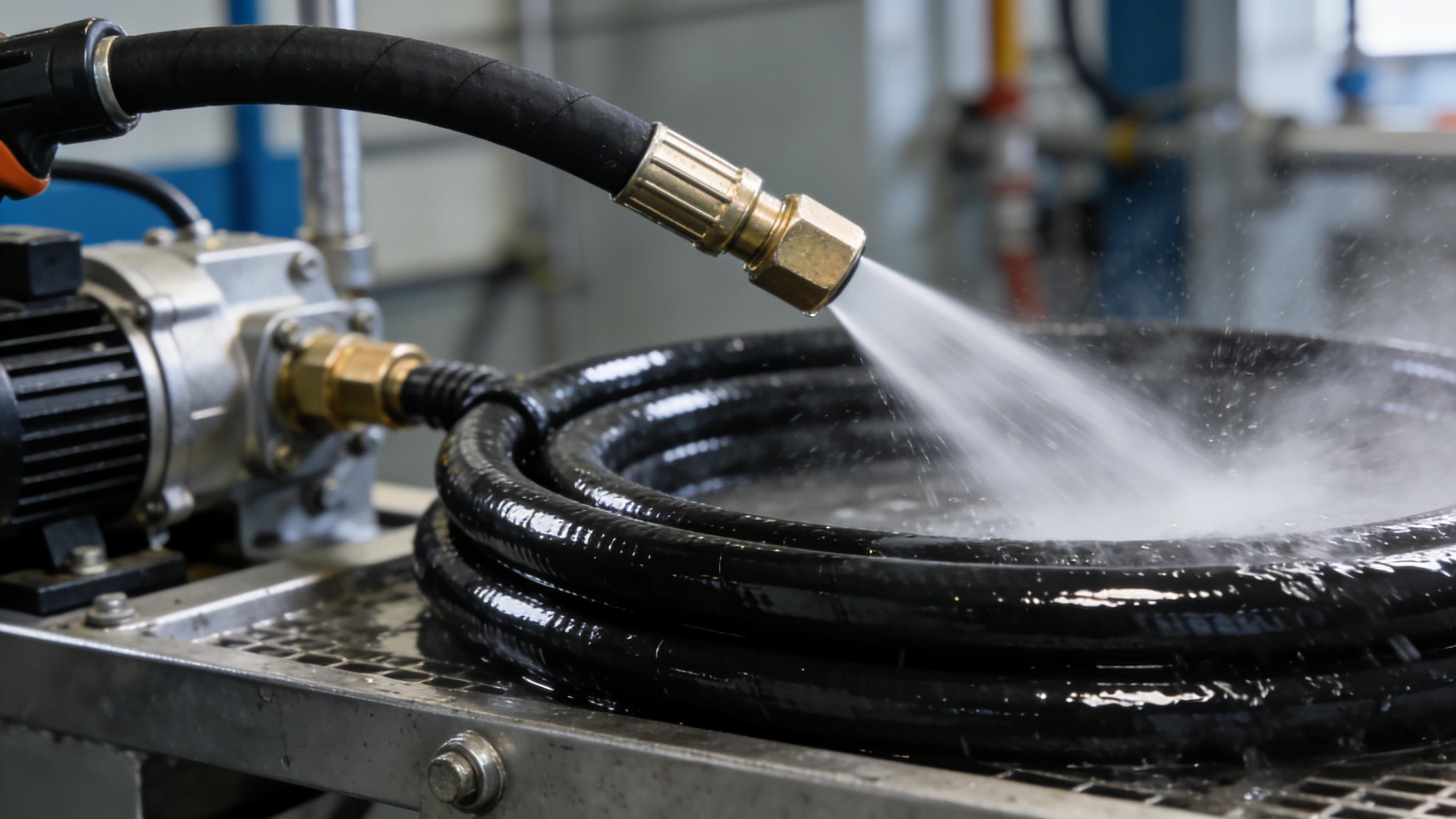 Dedicated to High-Pressure Washers: Application of Ultra-High-Pressure Thermoplastic Hose in 3000bar