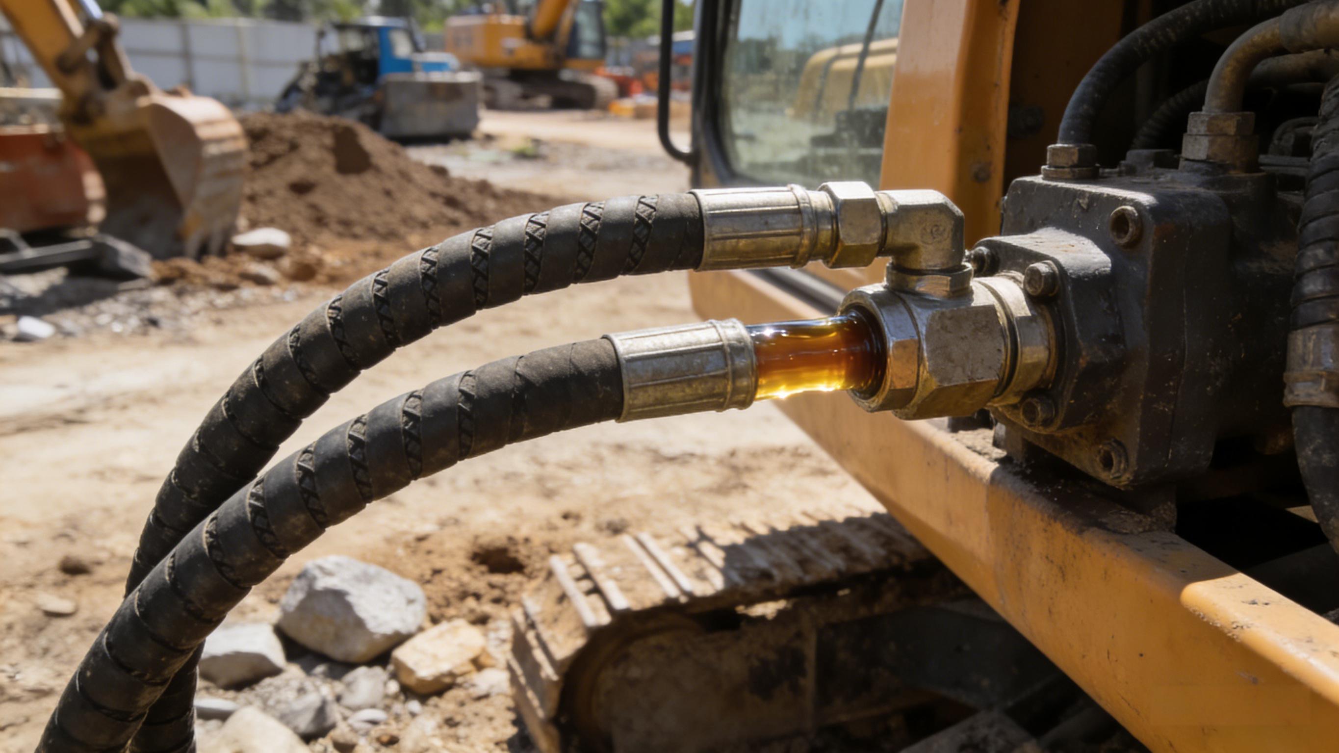 Steel Wire Braided Hydraulic Hoses for Construction Machinery: How to Specify for Excavators, Loader