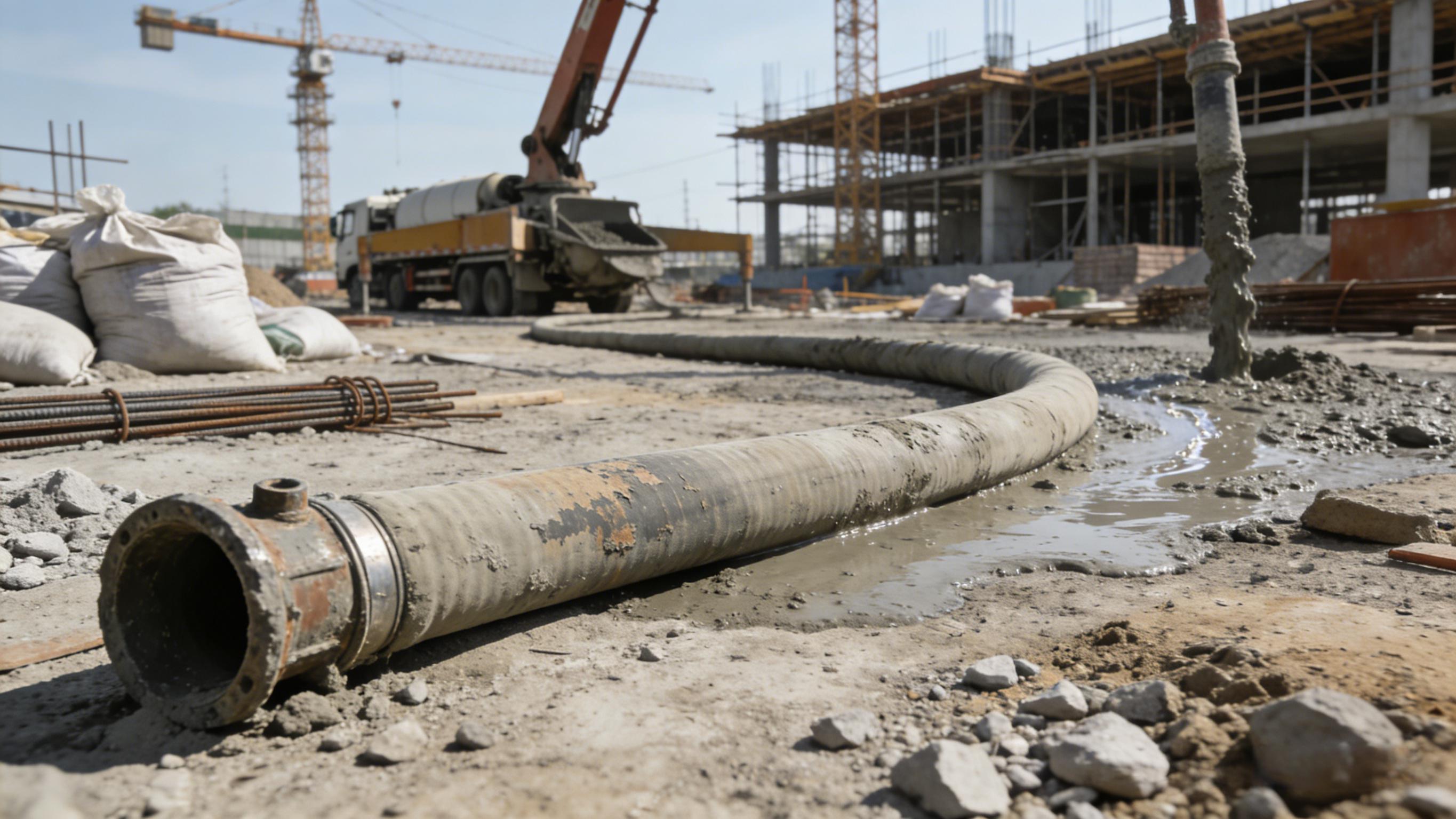Concrete Pump Rubber Hose Selection Guide: Matching Principles for Working Pressure, Inner Diameter,