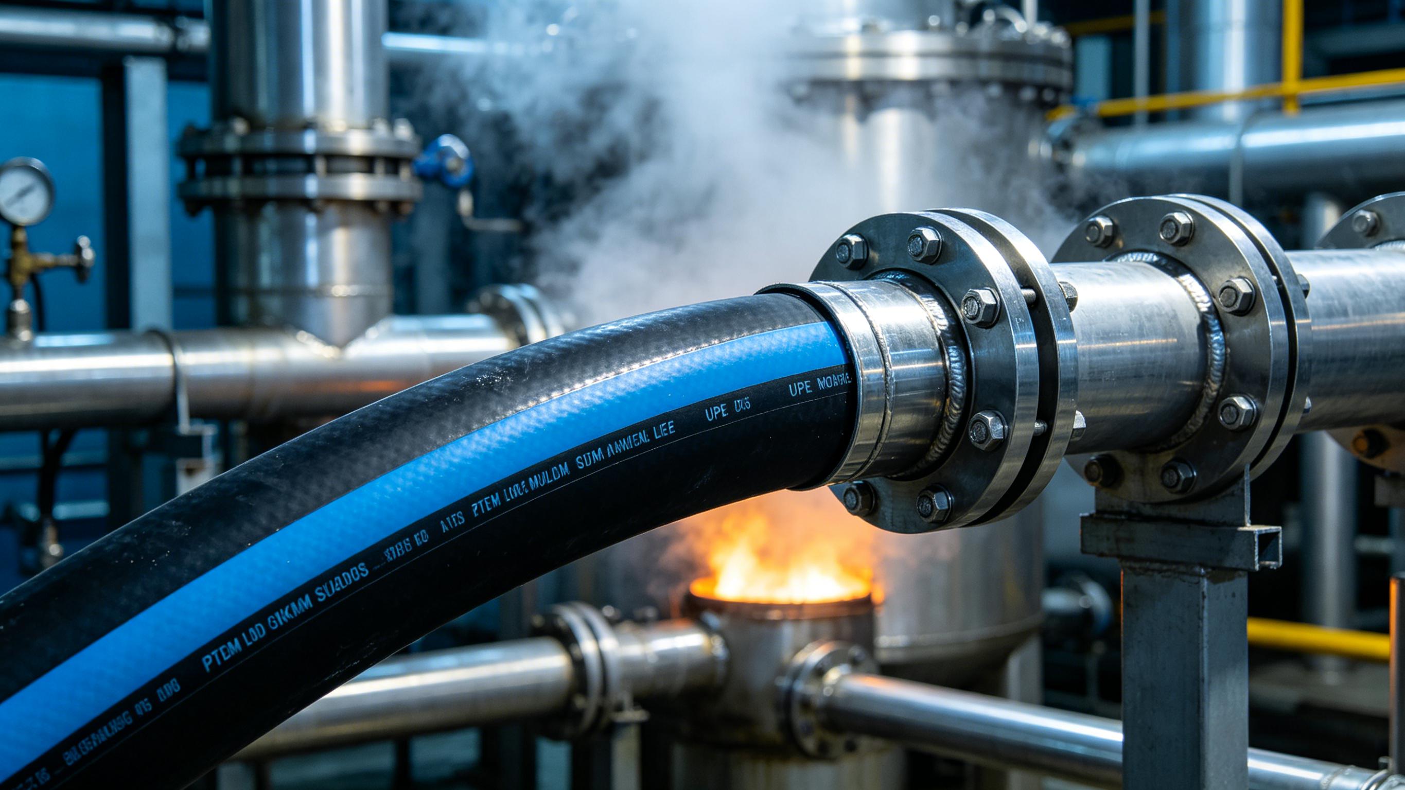 Corrosive Fluid Transfer in the Chemical Industry: EN12115 PTFE Hose Application Guide
