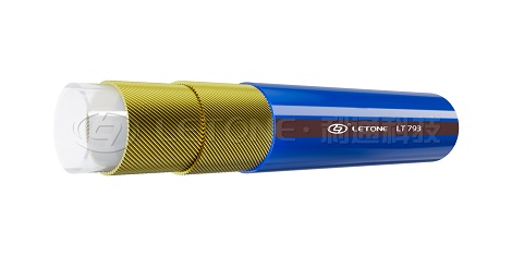 Steel wire braided double resin hose