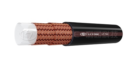 Aramid fiber braided high-pressure resin hose