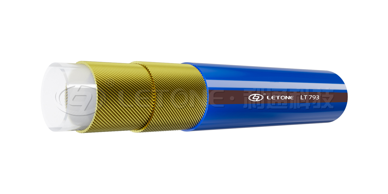 Steel wire braided double resin hose